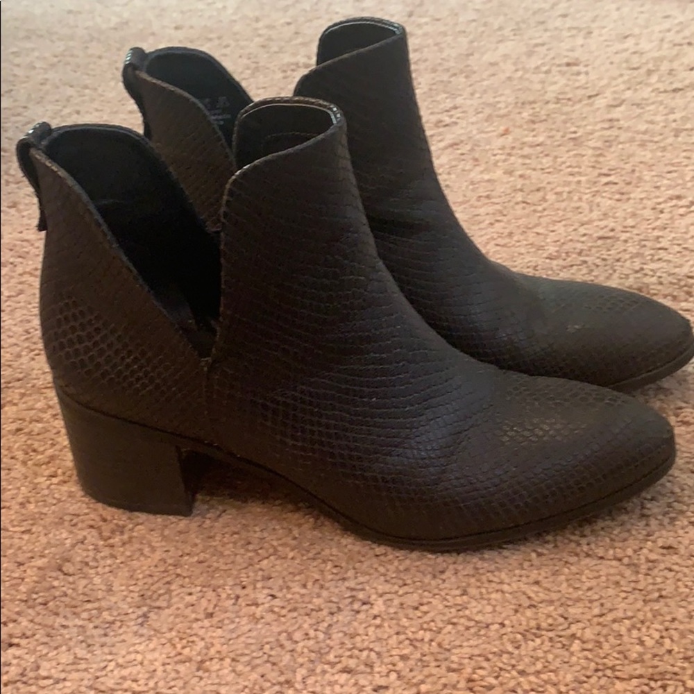 Franco Sarto black booties